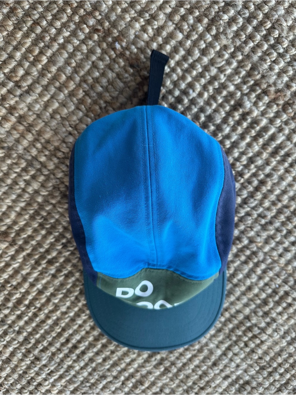 Cotopaxi Unisex Teal Do Good 5 Panel Navy & Bright Blue Colorblock Cap - Picture 3 of 6